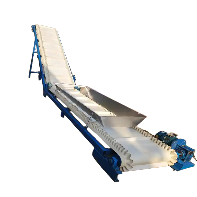 池州Z型裙邊皮帶輸送機